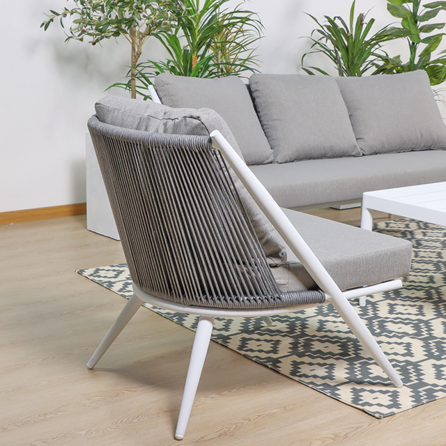 Modern Yüzme Havuzu Açık El Sallayarak Kanepe