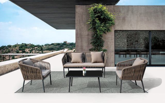 Leisure Courtyard Açık Örgü Kanepe