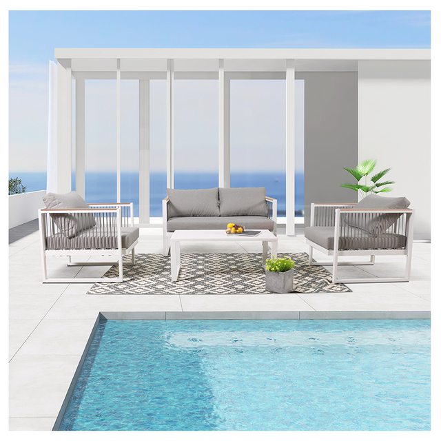 Alüminyum Alaşımlı Su Geçirmez Açık Balkon Kanepe